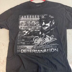 Dale Earnhardt Black Graphic Tee - Determination Design